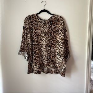 Leopard blouse